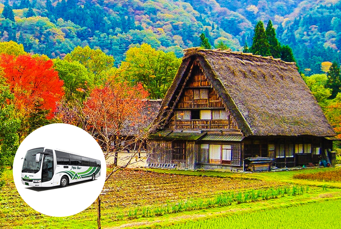 世界遗产五个山菅沼及白川乡合掌村巡礼