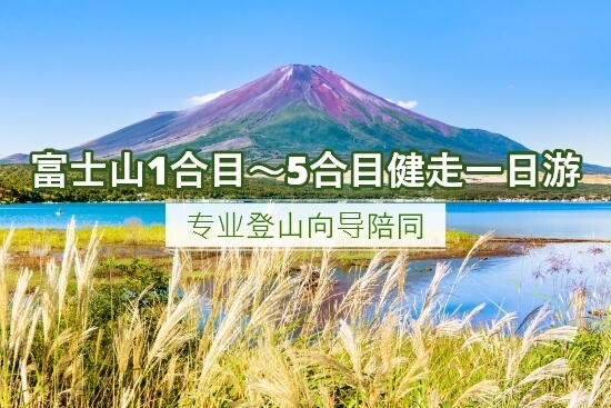 富士山1合目～5合目健走一日游