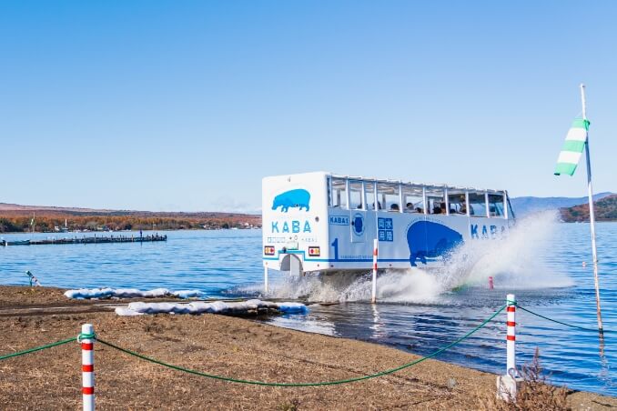 富士山中湖冬季巴士一日游