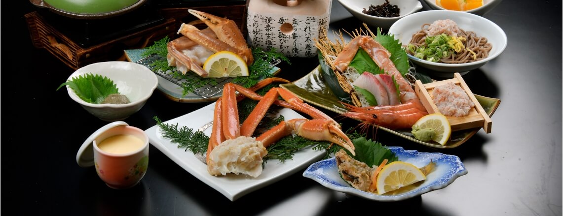 豪华松叶蟹御膳午餐