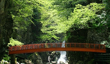 Visiting waterfalls