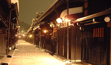 Furui machinami (Old townscape) Sanmachi-dori