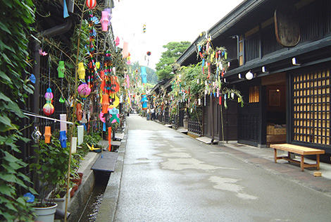 Furui machinami (Old townscape) Sanmachi-dori