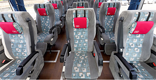 3-row individual seats (Green Car)