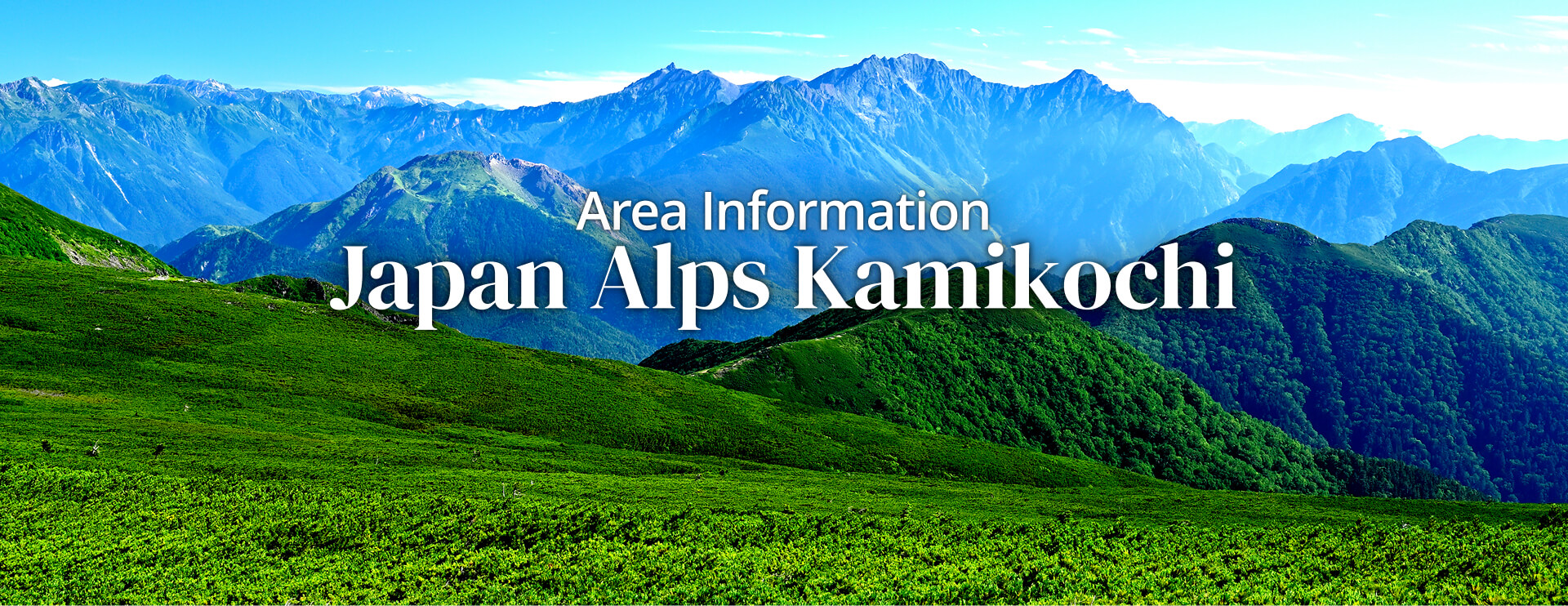 Area Information Japan Alps Kamikochi Seasonal Bus Services