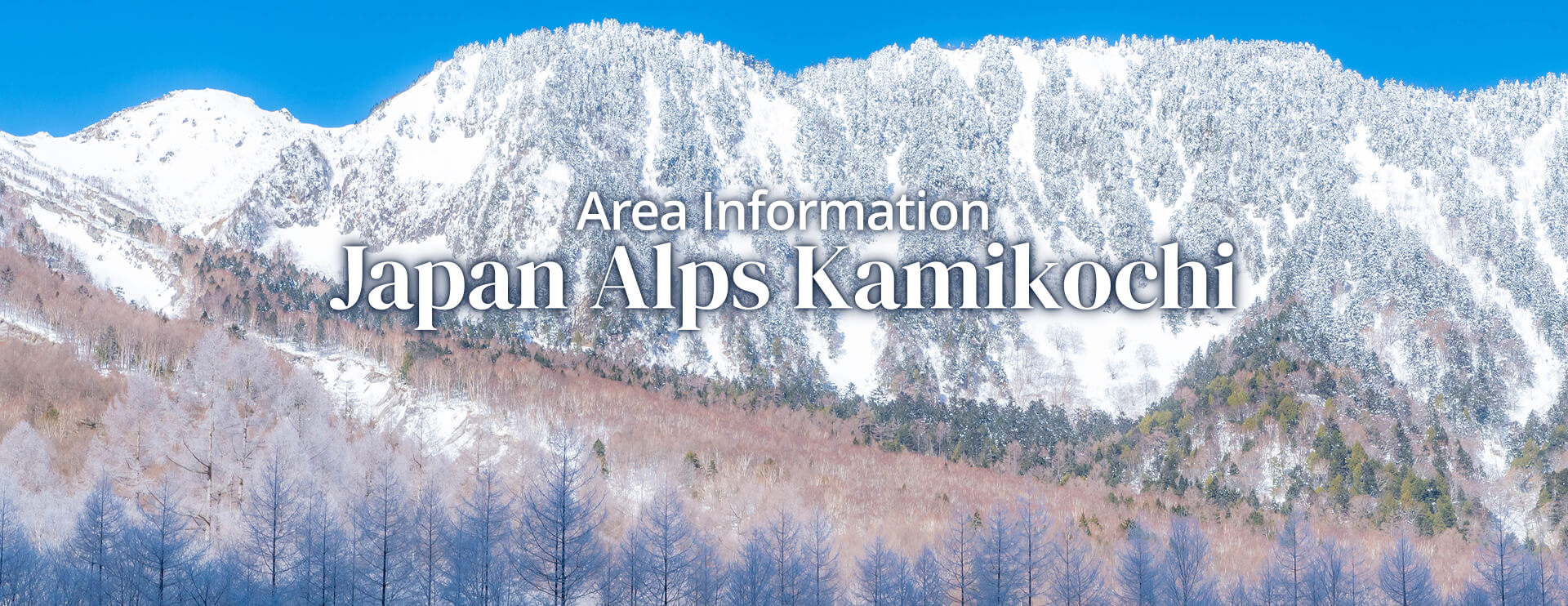 Area Information Japan Alps Kamikochi Seasonal Bus Services