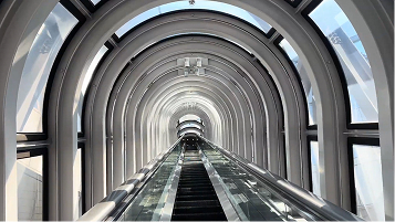 The See-through Escalator