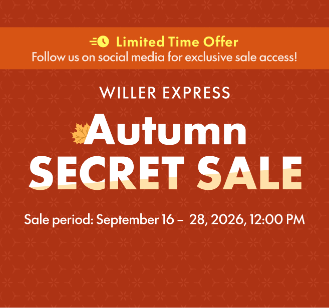 WILLER EXPRESS Autumn Secret Sale