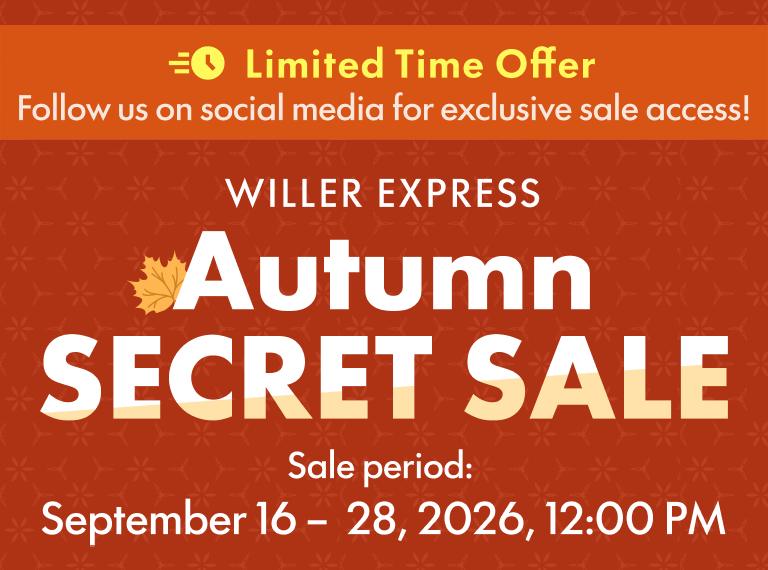 WILLER EXPRESS Autumn Secret Sale