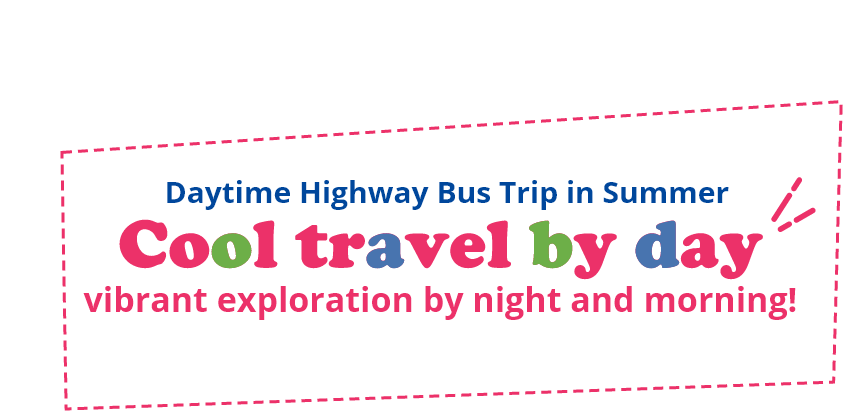 Cool travel by day