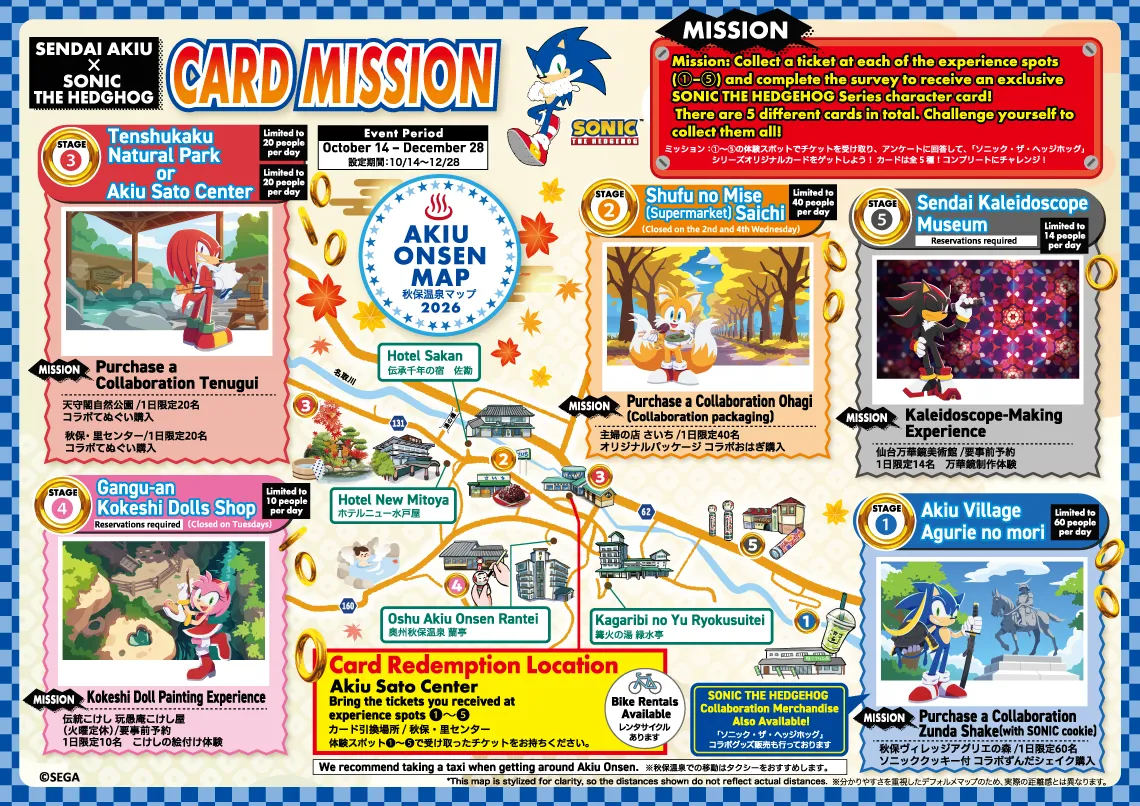 Missions & Collaboration Facilities Map