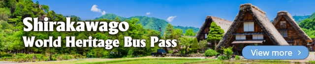 Shirakawago World Heritage Bus Pass