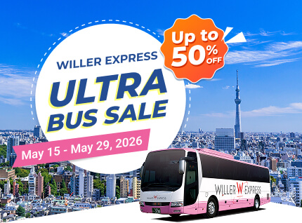 WILLER EXPRESS Ultra Bus Sale starts now!