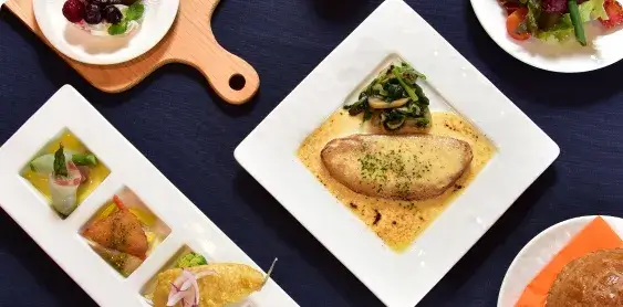 Western Dinner Course Menu - Full Dinner Menu