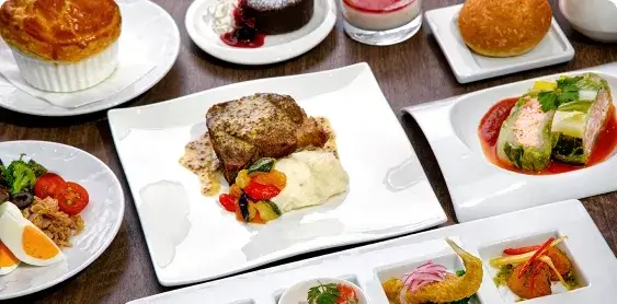 Western Lunch Course - Full Lunch Menu