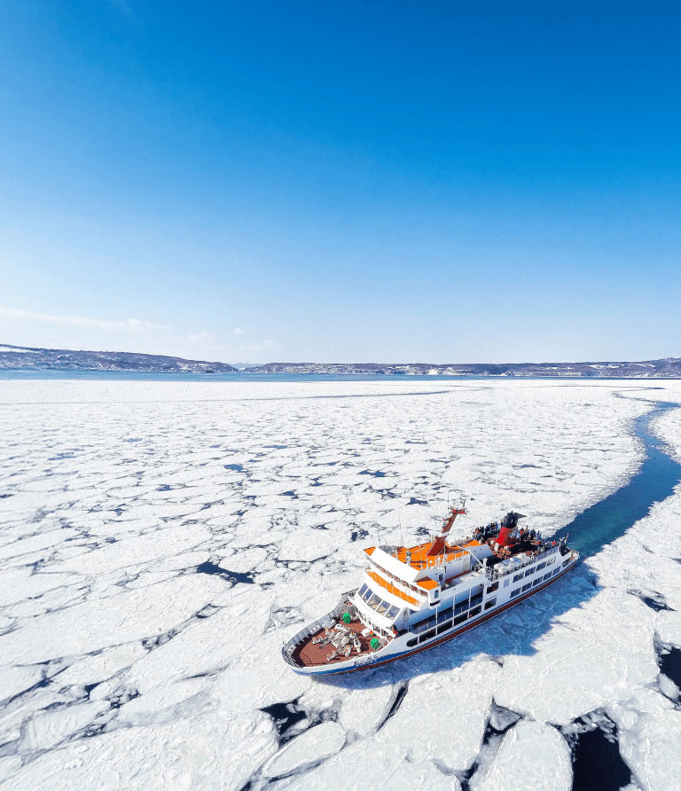 Abashiri Drift Ice Symphony in Hokkaido