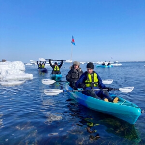 Drift Ice Kayaking