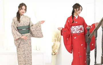 Kimono wearing option 