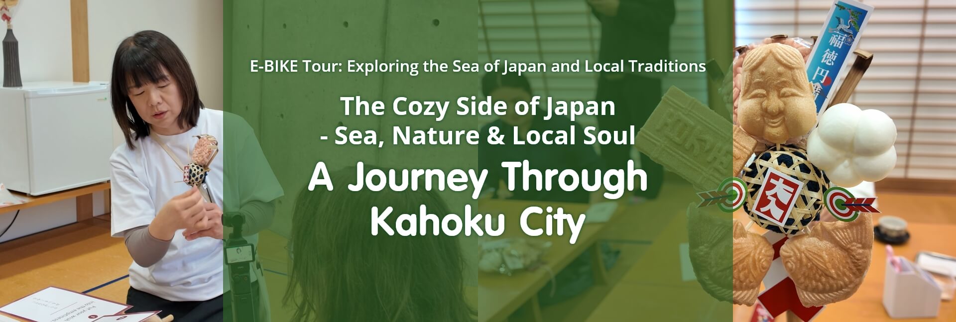 E-BIKE Tour: Exploring the Sea of Japan and Local Traditions. The Cozy Side of Japan - Sea, Nature & Local Soul. A Journey Through Kahoku City
