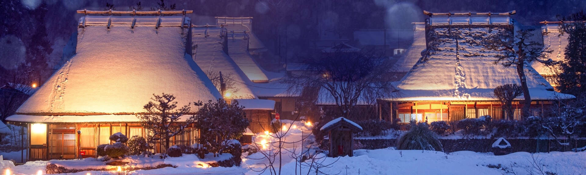 Kyoto Miyama  Snow Lantern Festival Tour 2025