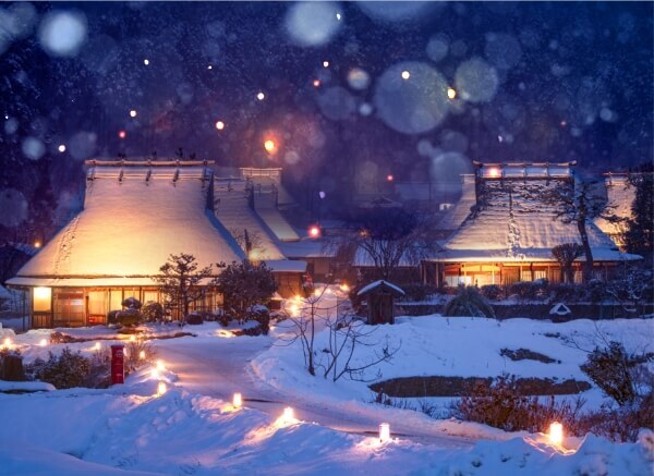 Kyoto Miyama  Snow Lantern Festival Tour 2025