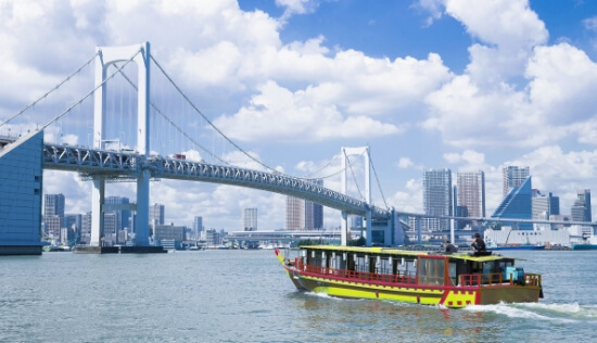 Tokyo Odaiba Yakatabune Cruising Lunch Course 