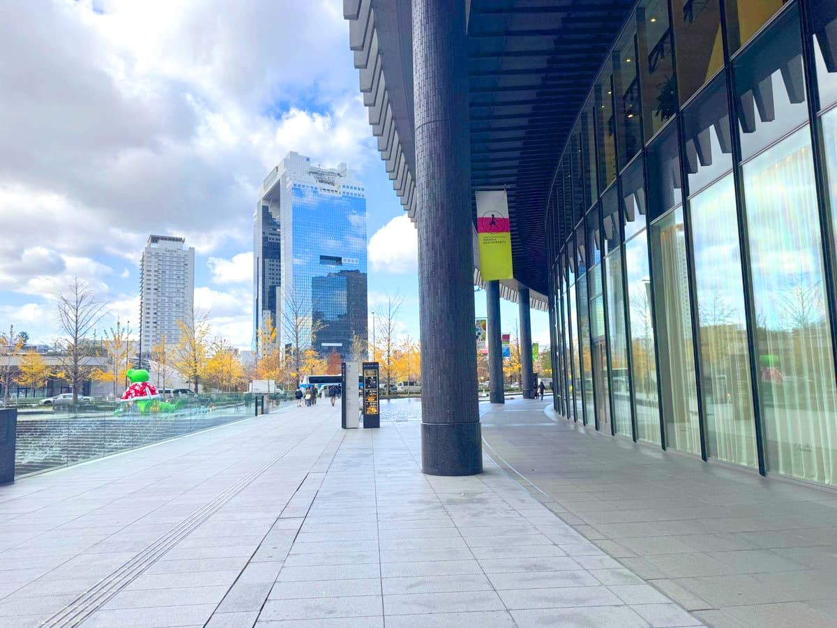 Step 3: Walk past Grand Front Osaka