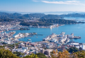 후쿠오카 출발 사세보・하우스 텐보스 도착