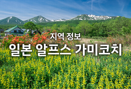 지역 정보 일본 알프스 가미코치 기간 한정 운행 버스