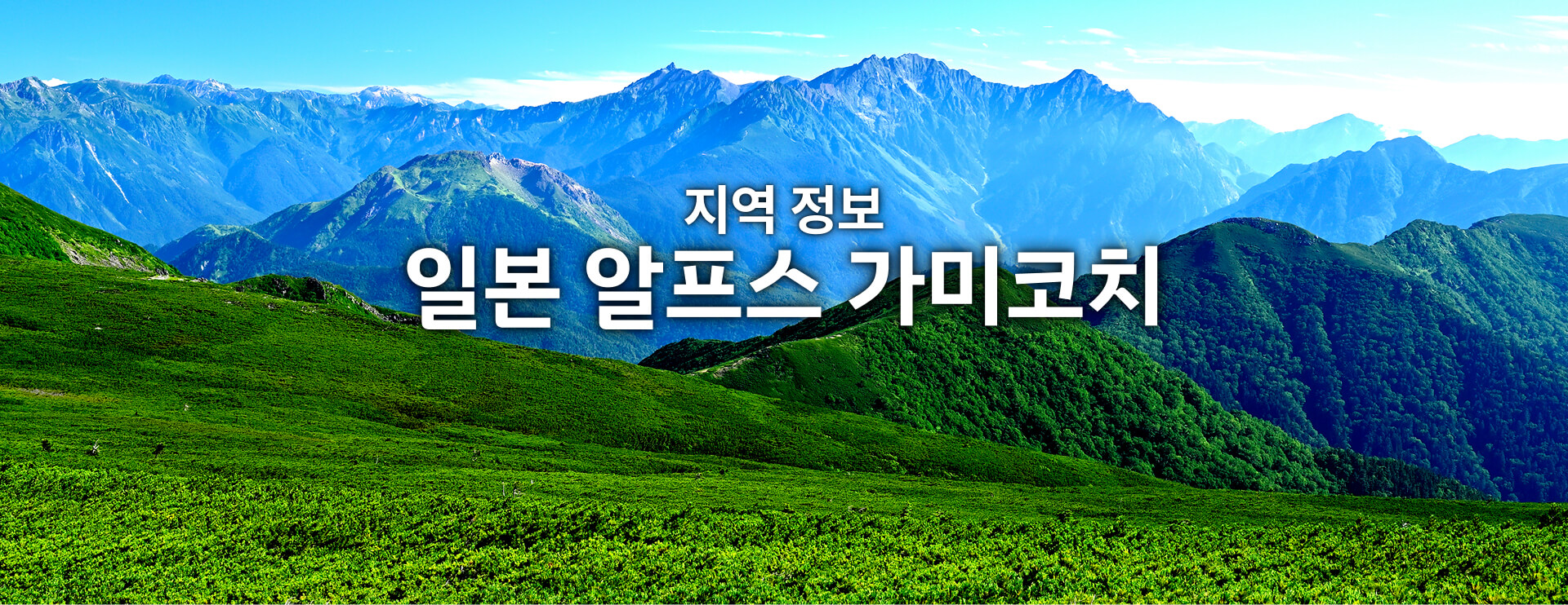 지역 정보 일본 알프스 가미코치 기간 한정 운행 버스