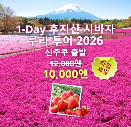 1-Day 후지산 시바자쿠라 투어 2026