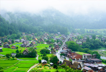 五个山相仓及白川乡