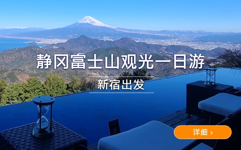 静冈富士山观光一日游 新宿出发