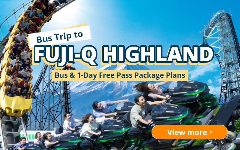 Bus trip to FUJI-Q HIGHLAND