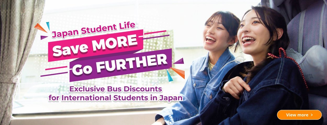 Exclusive Bus Discounts for International Students in Japan