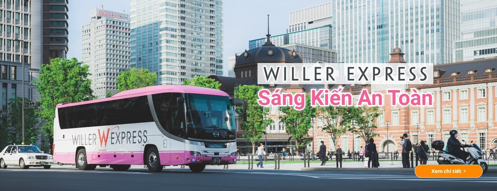 Sáng kiến an toàn tại WILLER EXPRESS