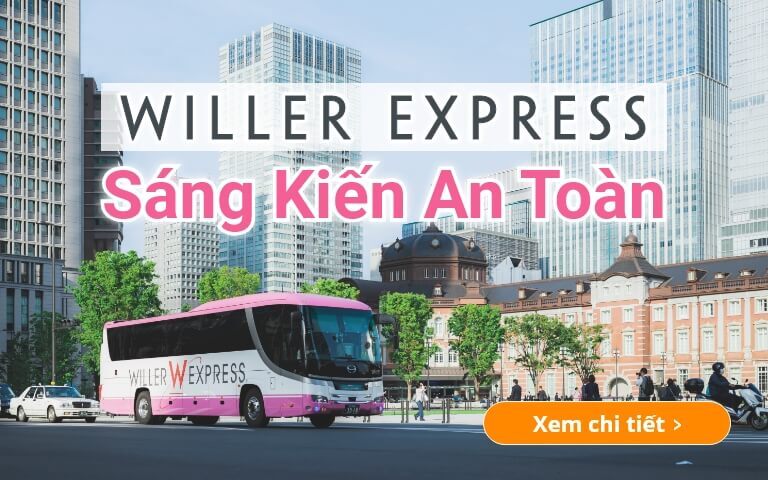 Sáng kiến an toàn tại WILLER EXPRESS