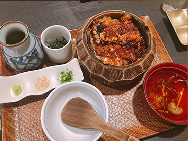 鰻魚蓋飯 三吃