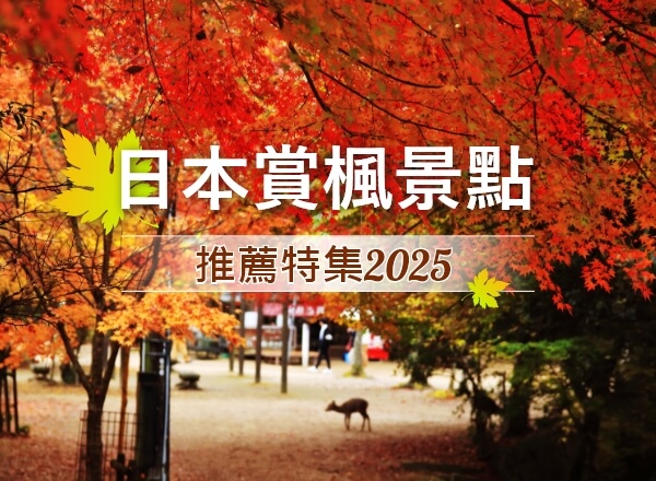 日本賞楓景點推薦特集2025