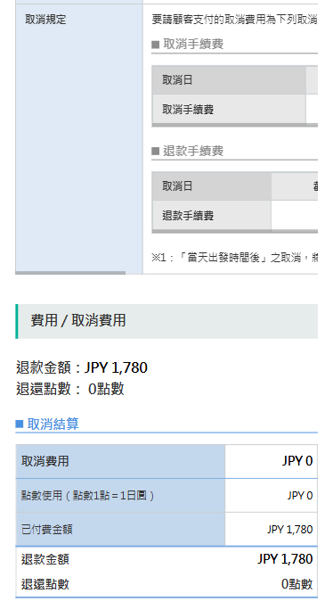 確認／輸入付款資訊