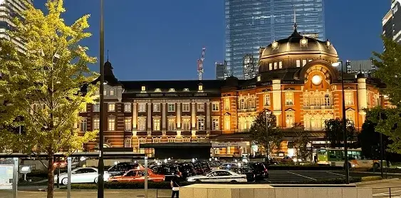 日式晚間套餐 － 東京車站夜景