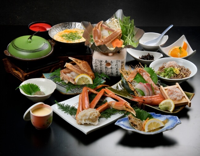 豪華松葉蟹御膳午餐